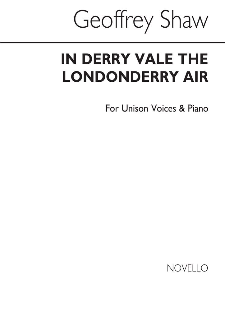 In Derry Vale (The Londonderry Air)